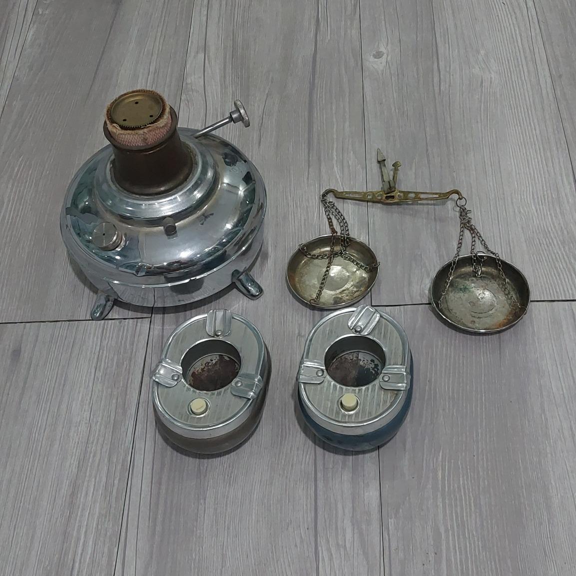 ترازو زیرسیگاری ته سماور قدیمی