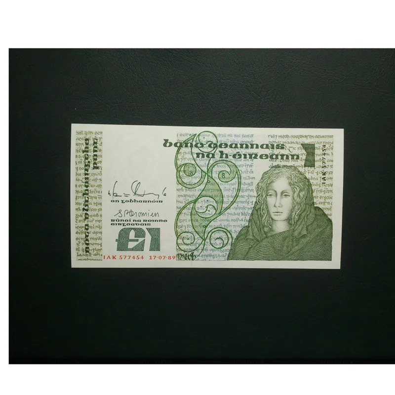اسکناس تک 1 پوند ایرلند جنوبی 1989