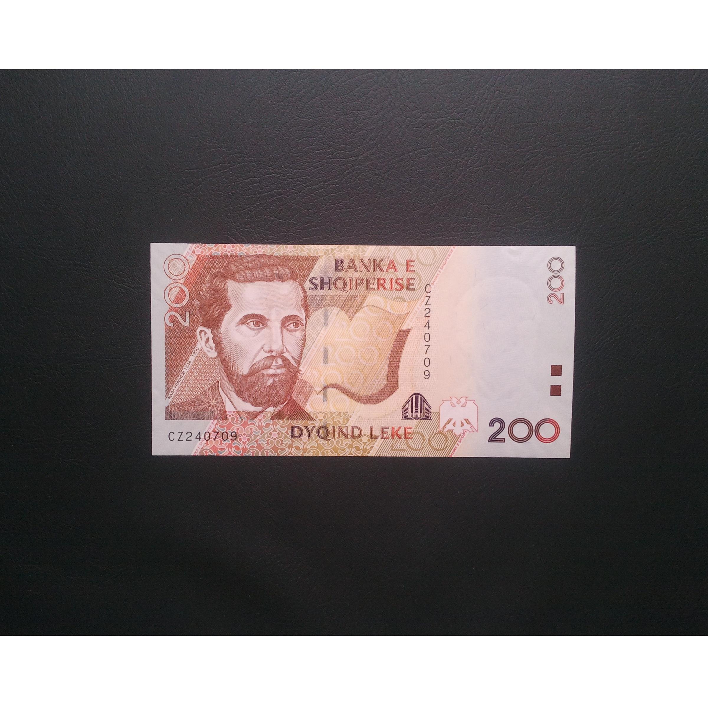 اسکناس تک 200 لک آلبانی 2007