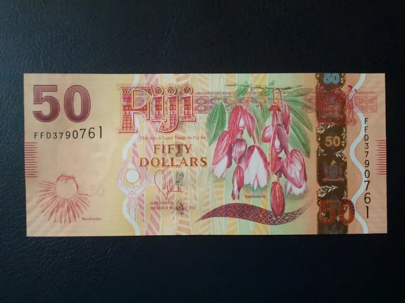 اسکناس تک 50 دلار فیجی 2013