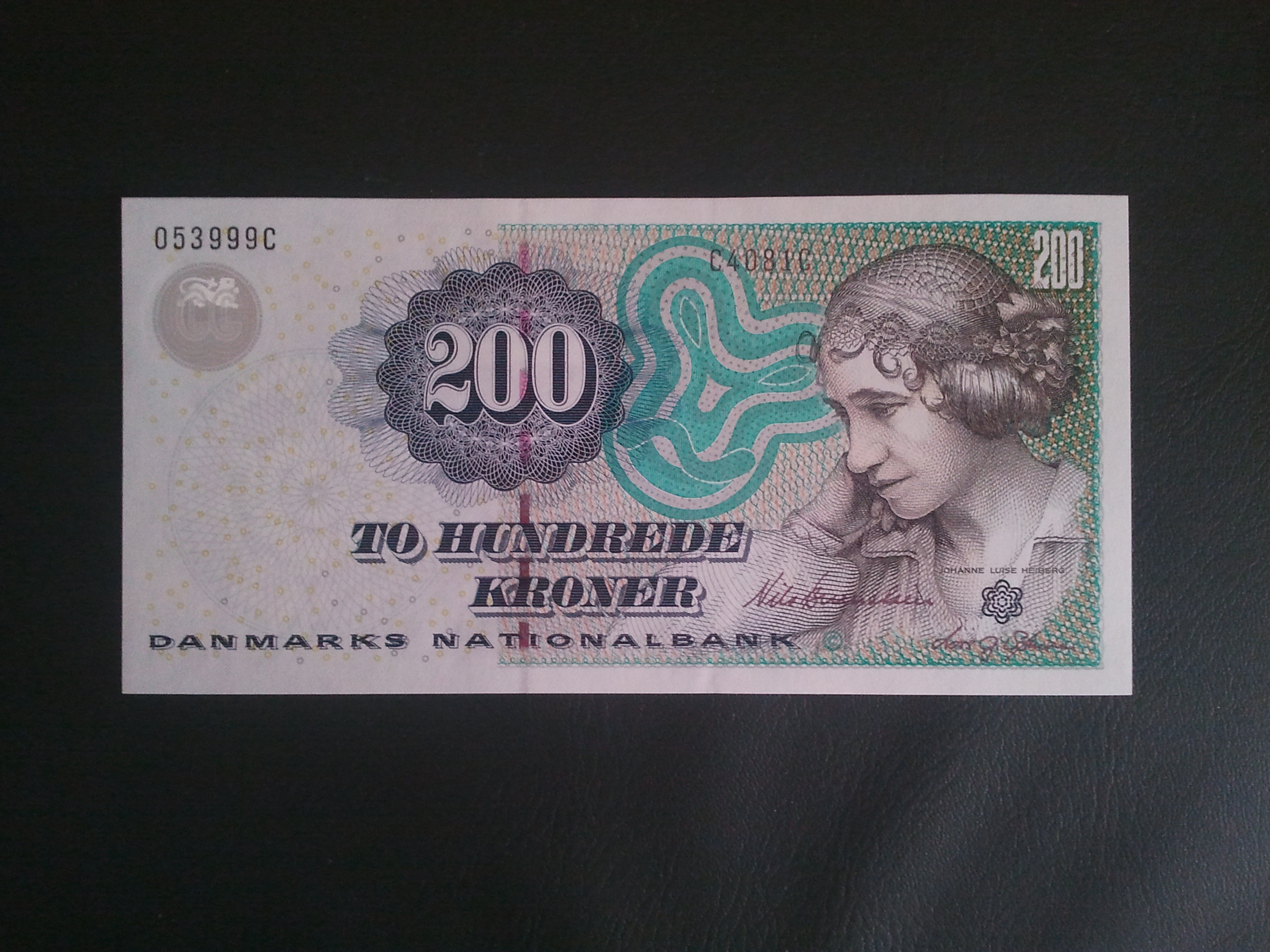 اسکناس تک 200 کرون دانمارک 2005