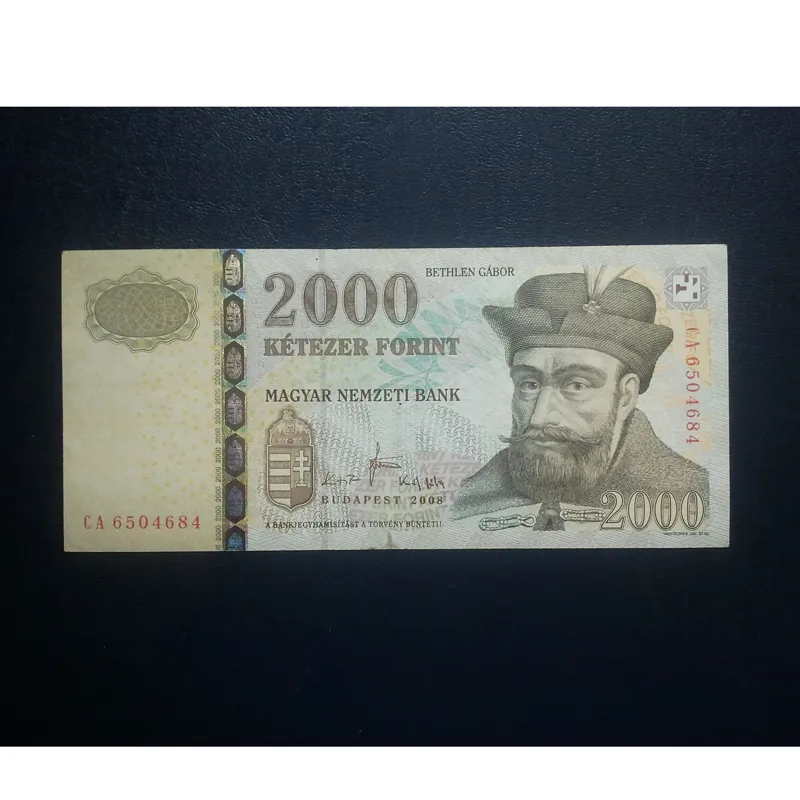 اسکناس تک 2000 فورینت مجارستان 2013