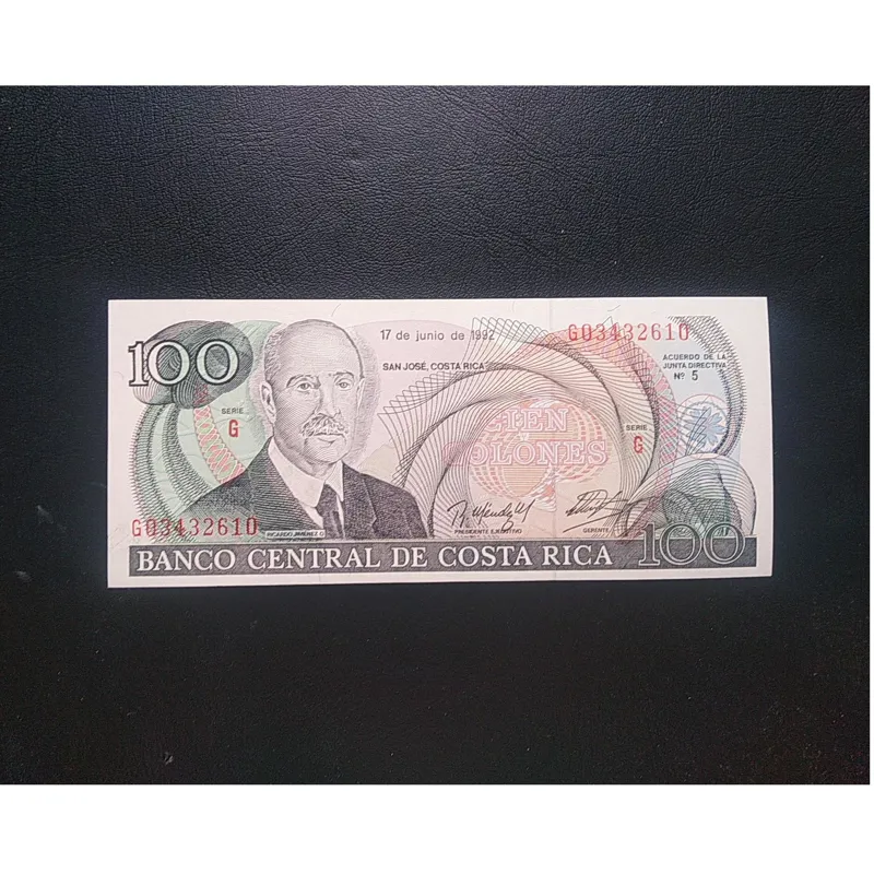 اسکتاس تک 100 کولون کاستاریکا 1992