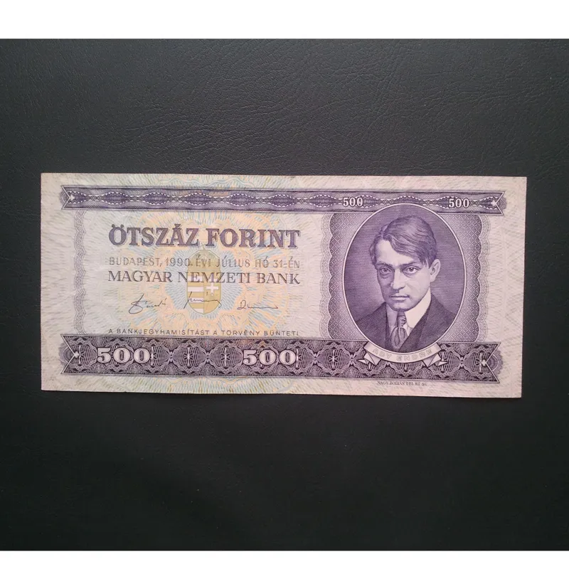 اسکناس تک 500 فورینت مجارستان 1990