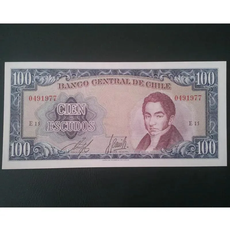 اسکناس تک 100 اسکودو شیلی 1967