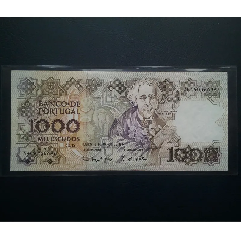 اسکناس تک 1000 اسکودو پرتغال 1992