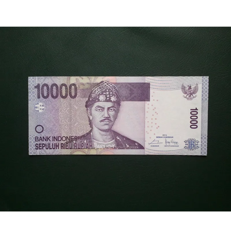 اسکناس تک 10000 روپیه اندونزی 2014