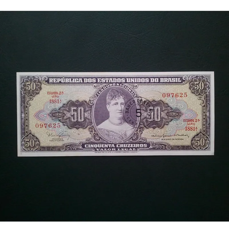 اسکناس تک 20 کروزیرو برزیل 1946