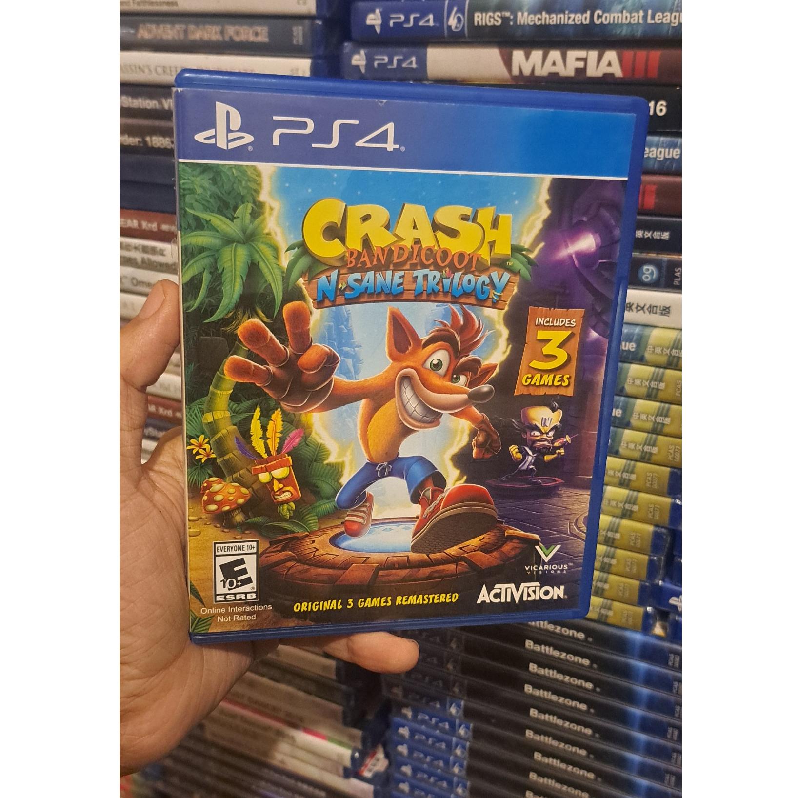 کراش بندیکوت تریلوژی ریجن آمریکا مشابه نو