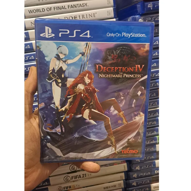 بازی پلمپ اصلی کمیاب Deception Iv انگلیسی توضیحات