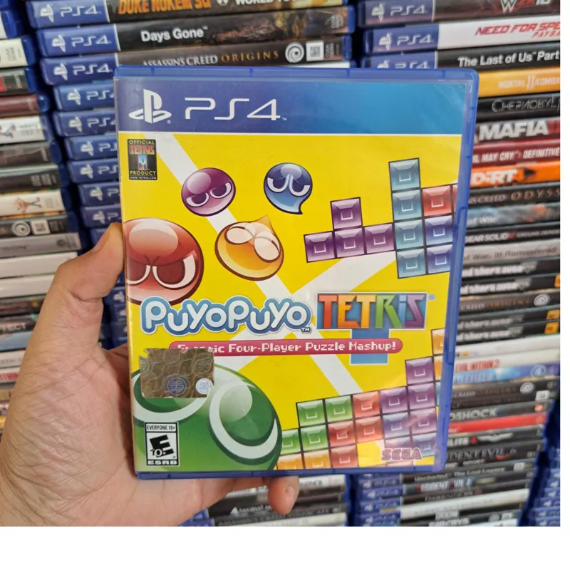 بازی بسیار کمیاب tetris دیسک درحد اک ریجن ال