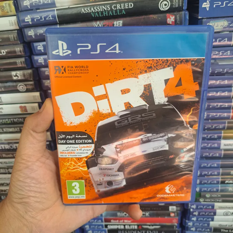 Dirt4 دیسک درحد آکبند با دفترچه نسخه ادیشن