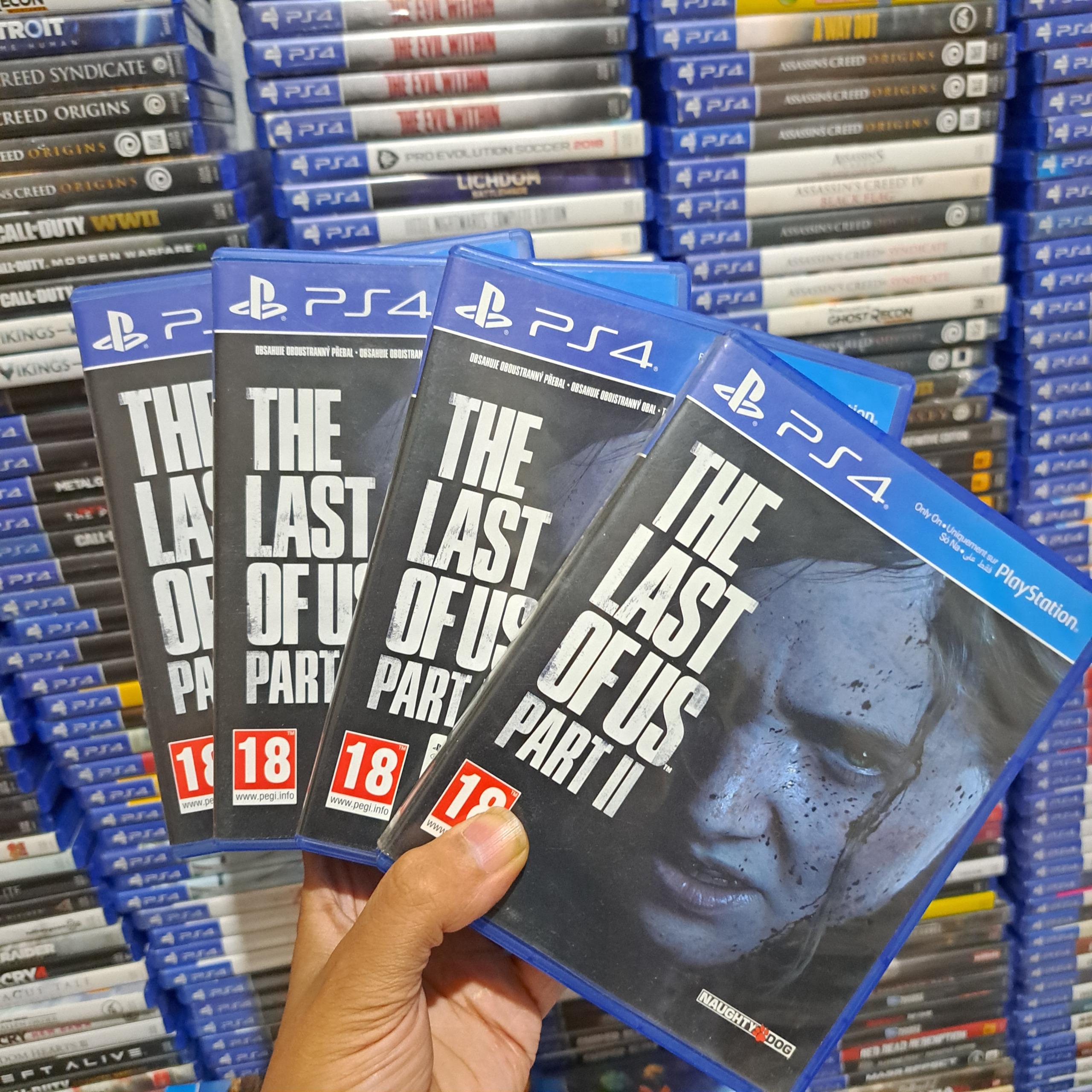 بازی last لست 2 ps4 درحد نو