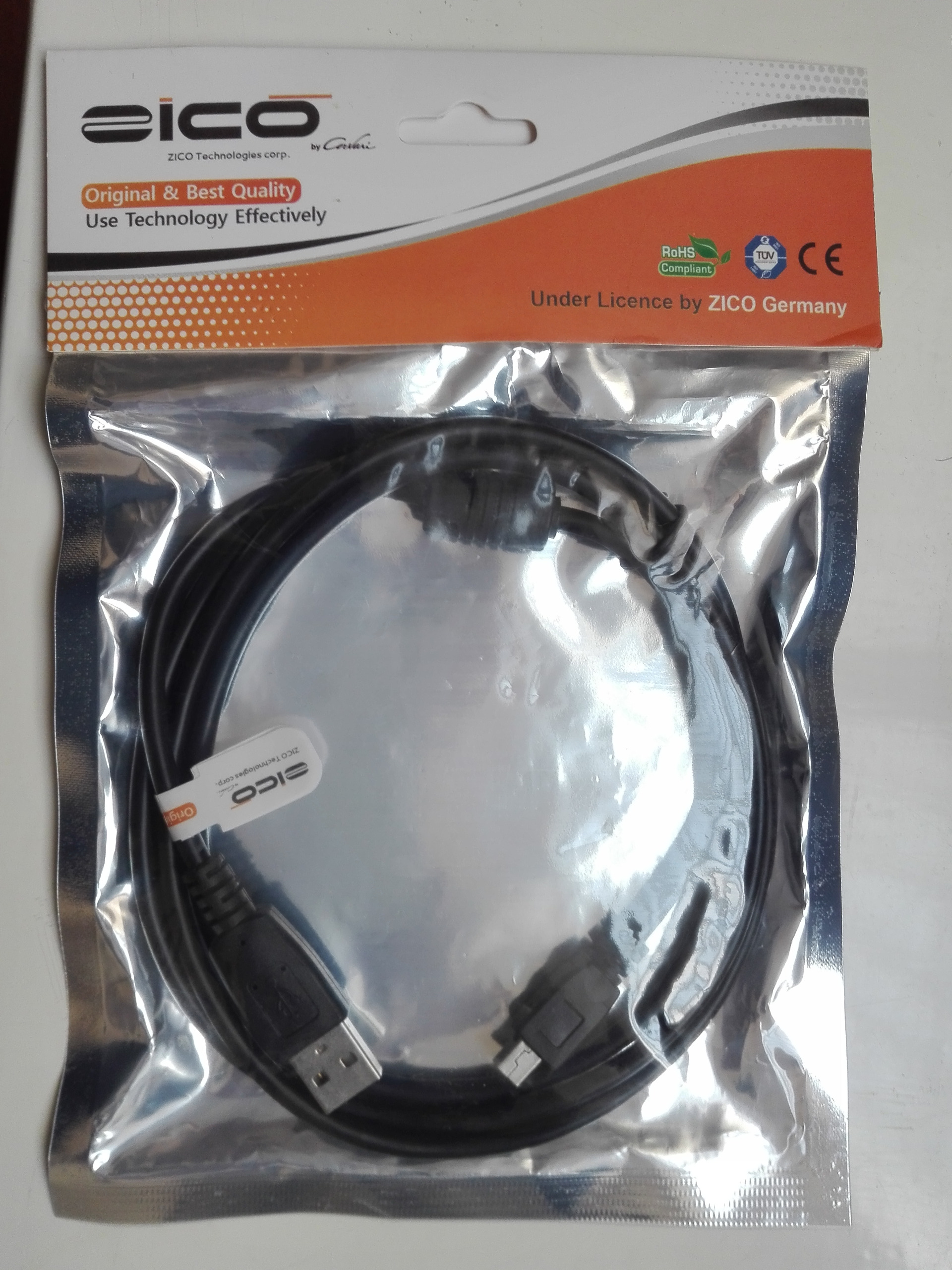 کابل تبدیل usb به miniusb