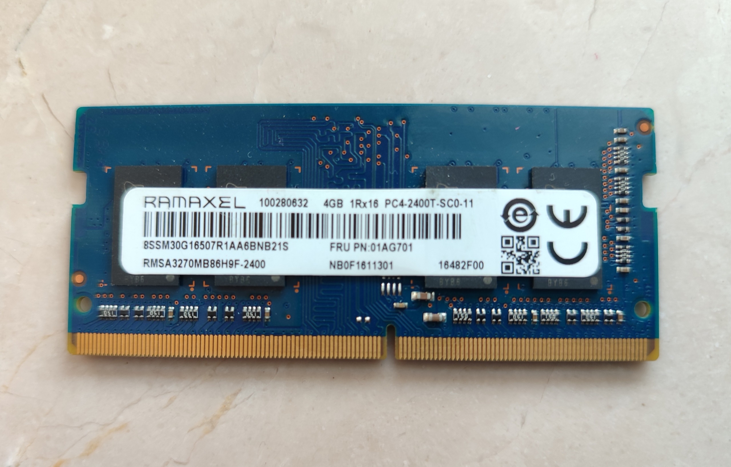 رم لپ تاپ 4g ddr4 پرسرعت