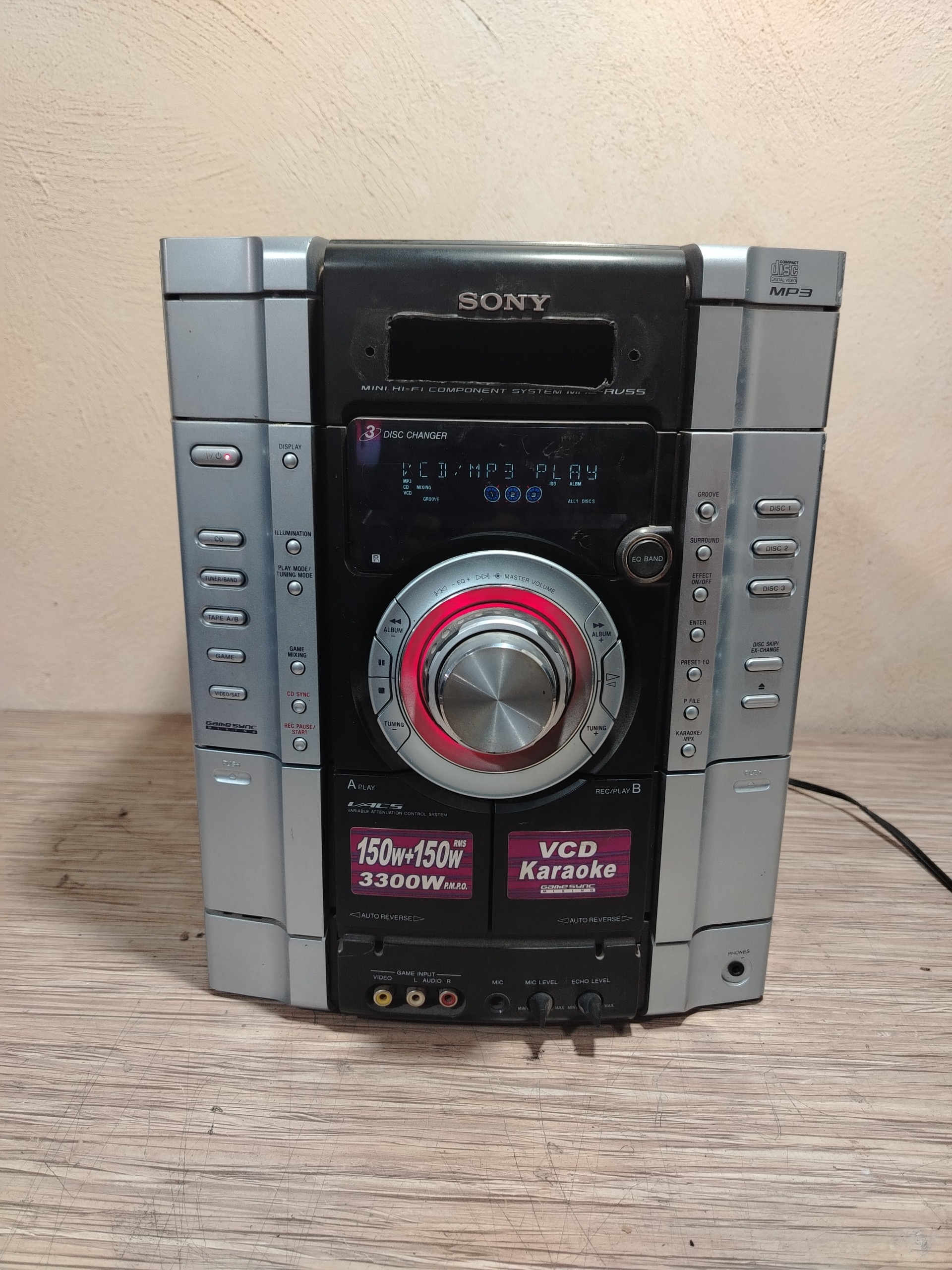رادیو ضبط سونی SONY RV55 خراب