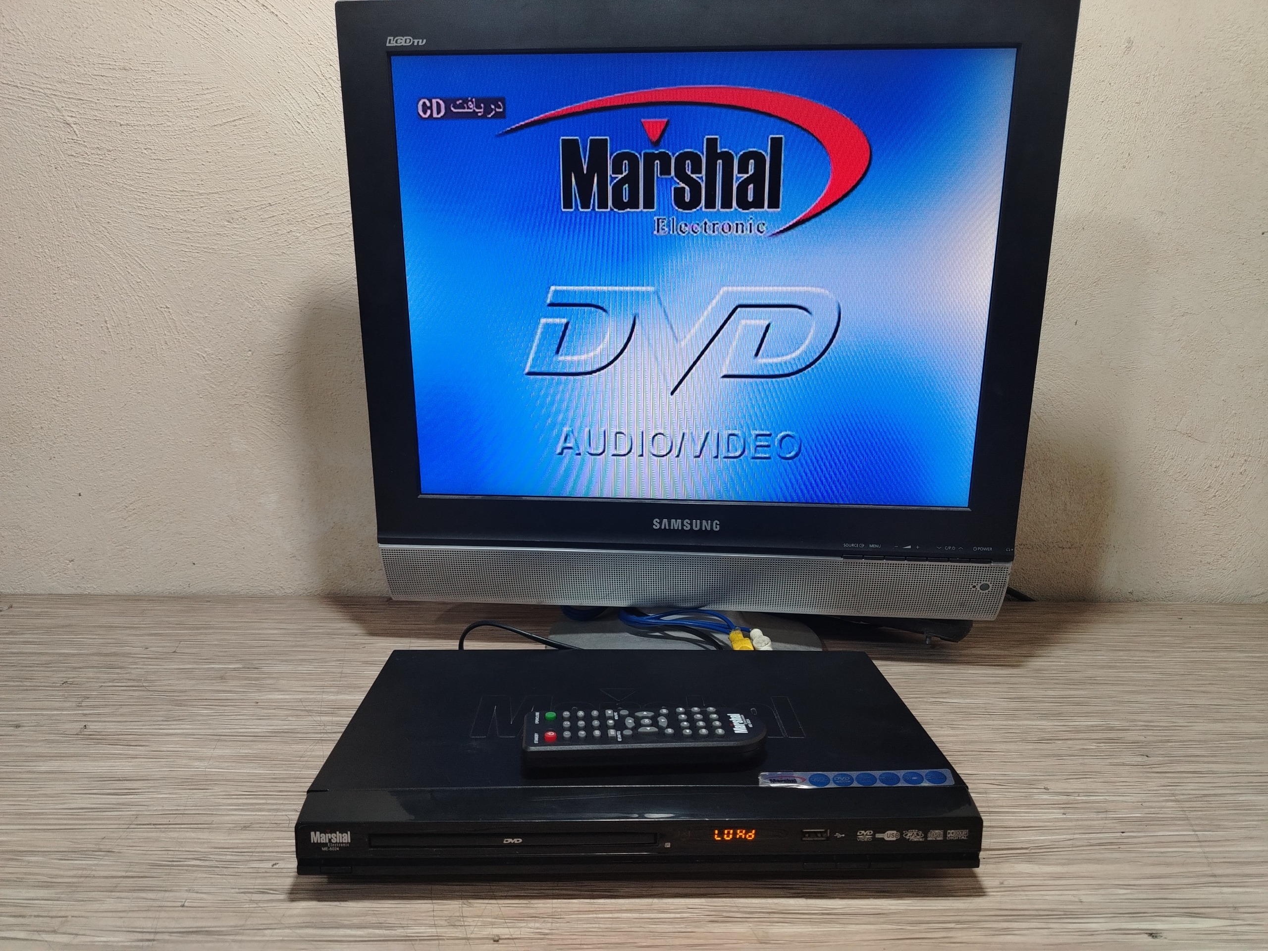 پخش کننده DVD فلشخور مارشال ME-5024 MARSHAL