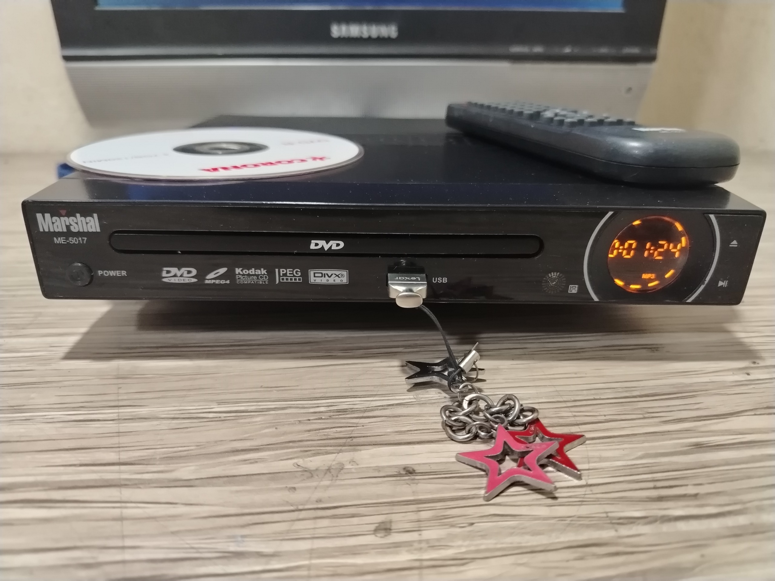 پخش ویدیو DVD مارشال MARSHAL DVD PLAYER ME-5017