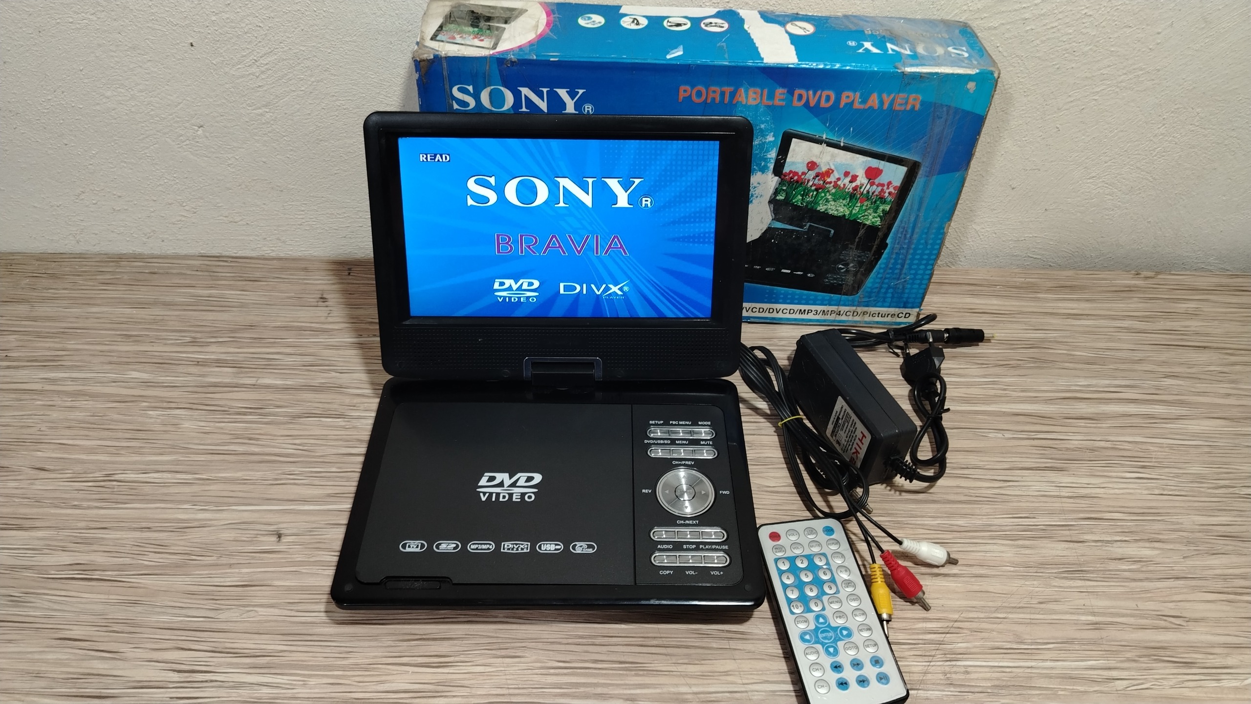 پرتابل دی وی دی مانیتور دار سونی