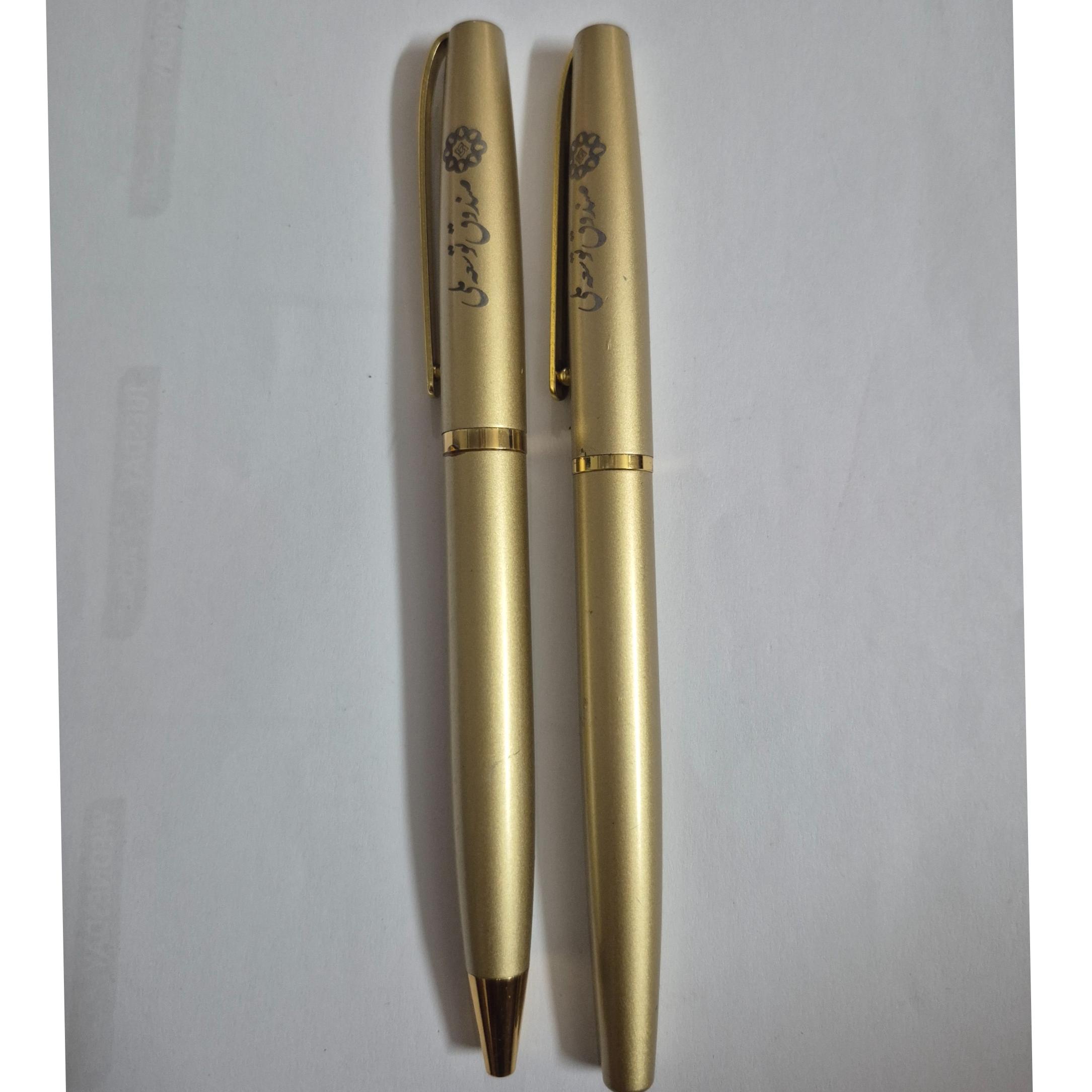 روان نویس و خودکار طلایی تبلیغاتی