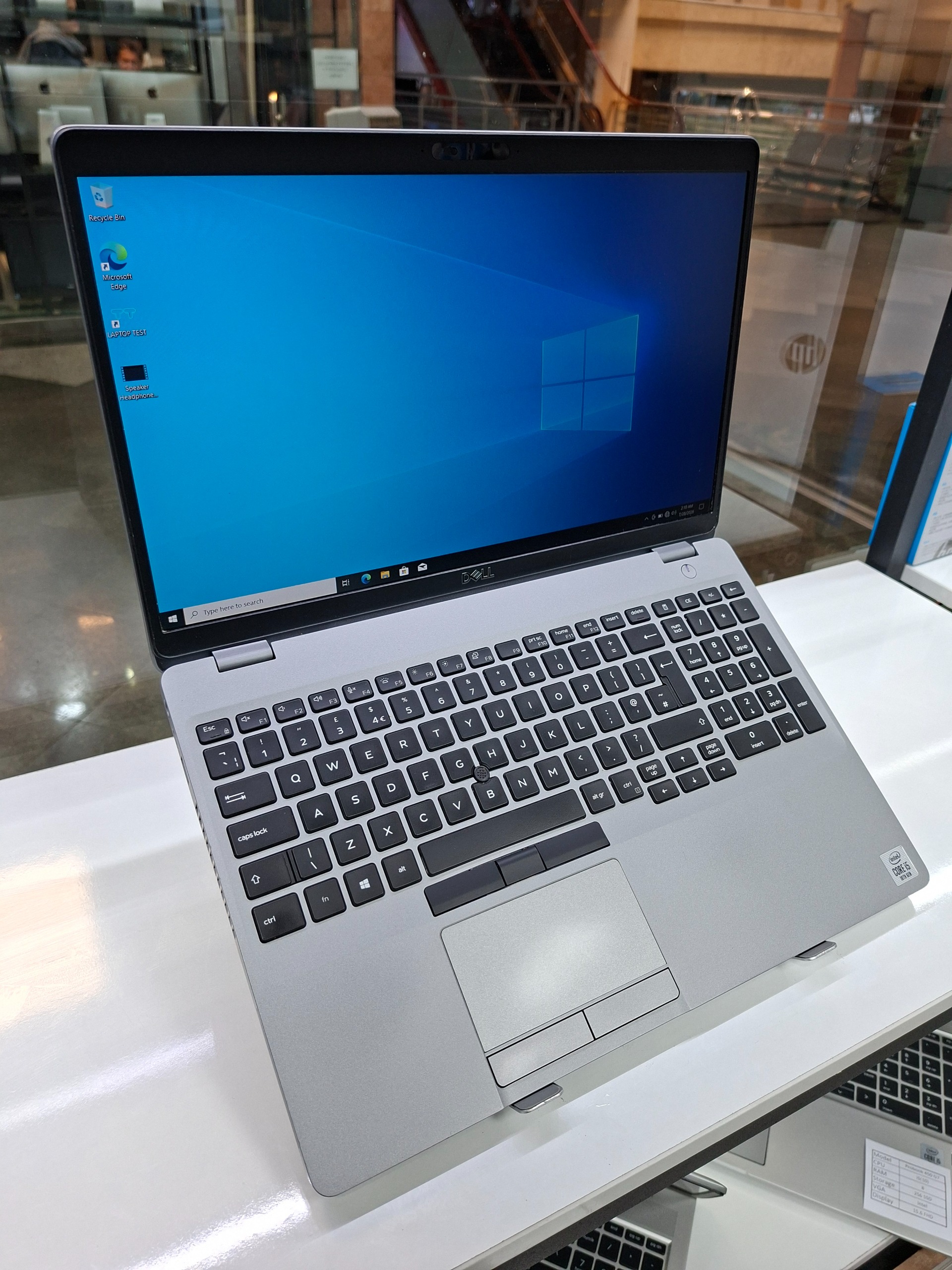 لپ تاپ Dell مدل Latitude 5510
