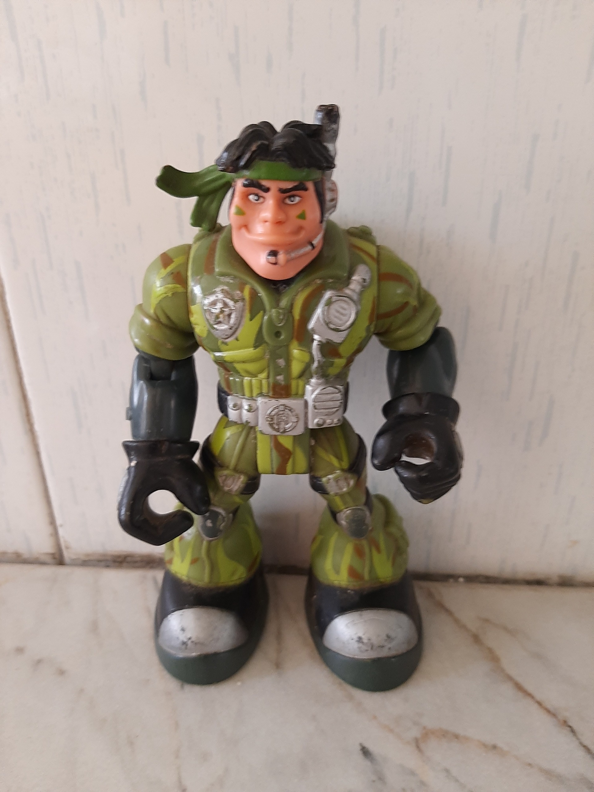 اکشن فیگور اکشن من کماندو برند mattel سال 2004