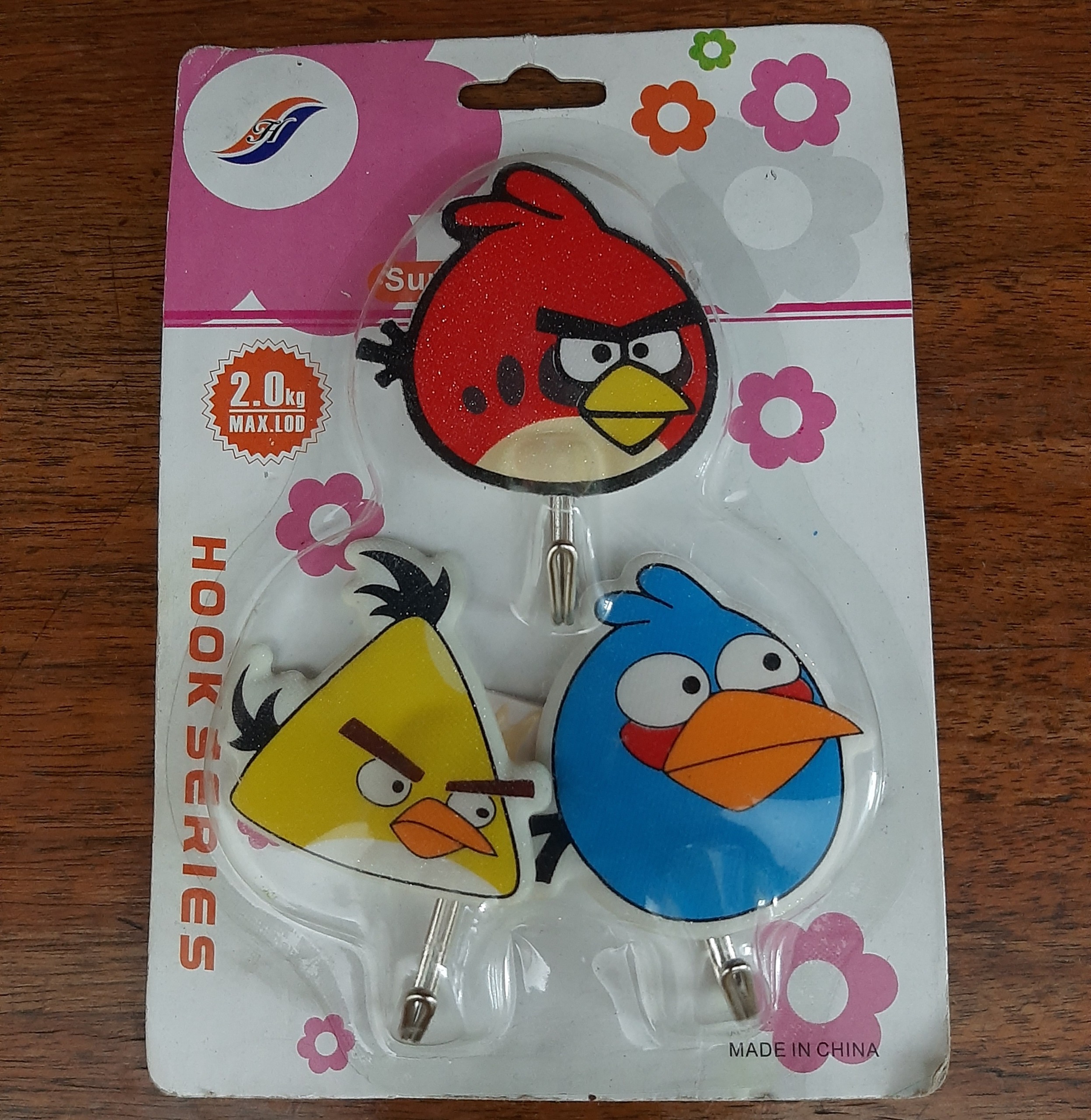 گیره های آویز فانتزی آکبند طرح ANGRY BIRDS