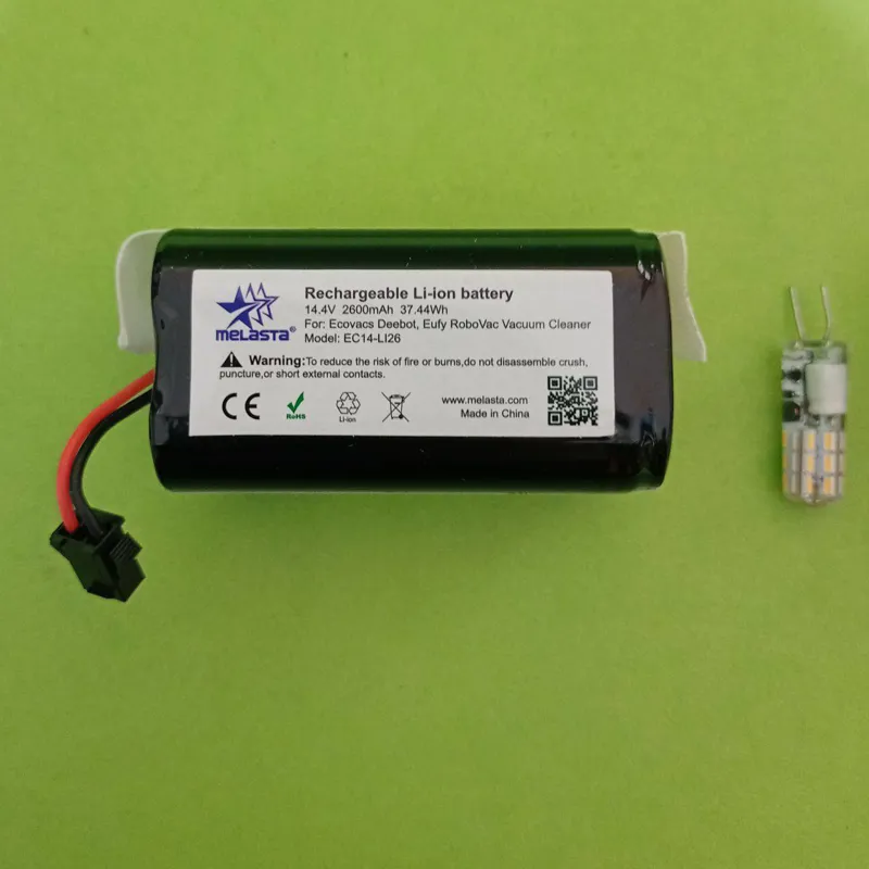 باتری لیتیوم یونی 2600mah قابل شارژ
لامپ LED G4