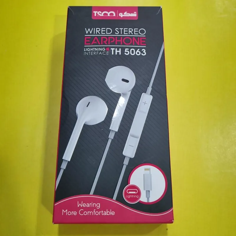 هندزفری سیمدار لایتنینگ تسکو