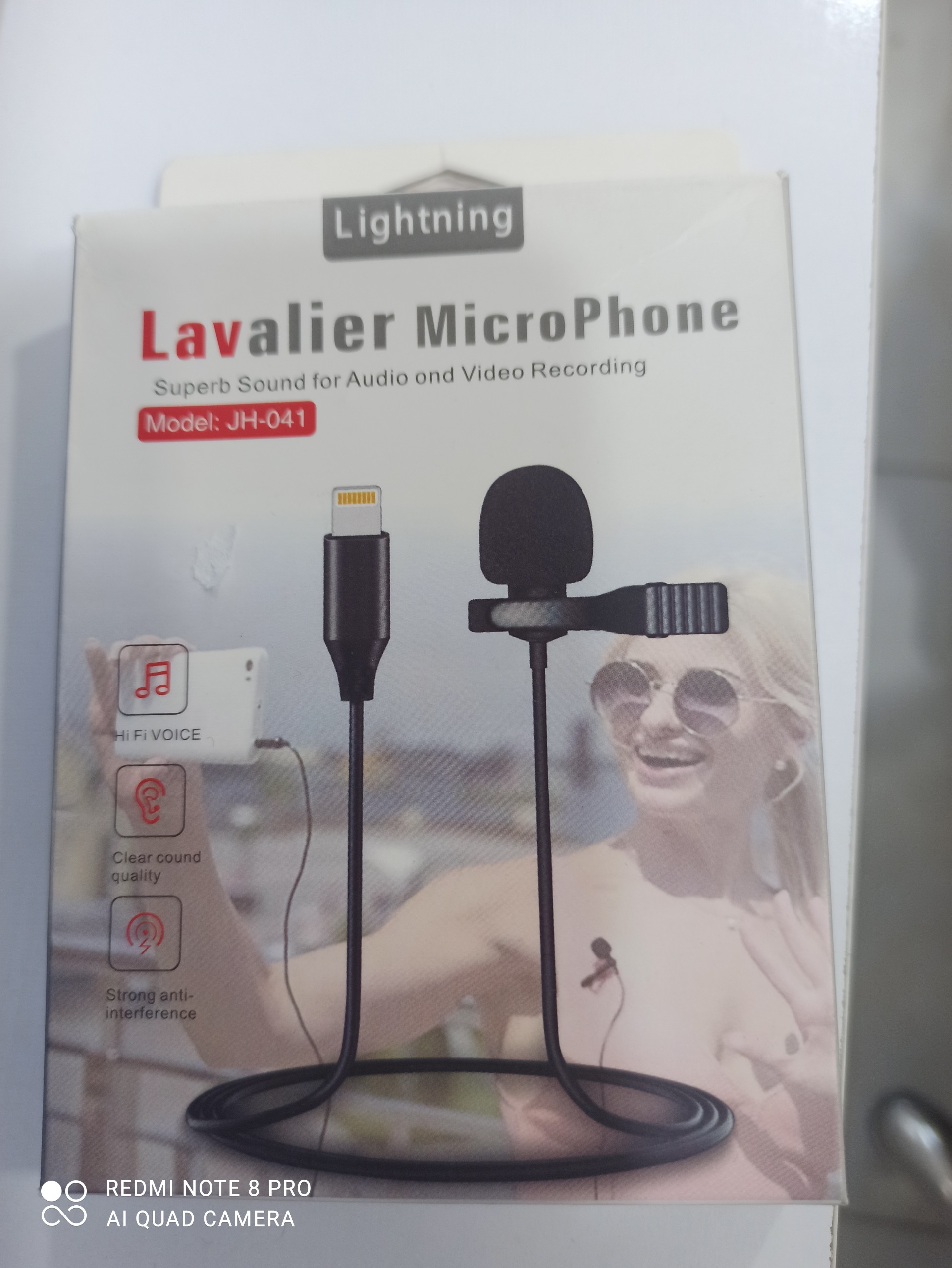 میکروفون lavalier jh 041