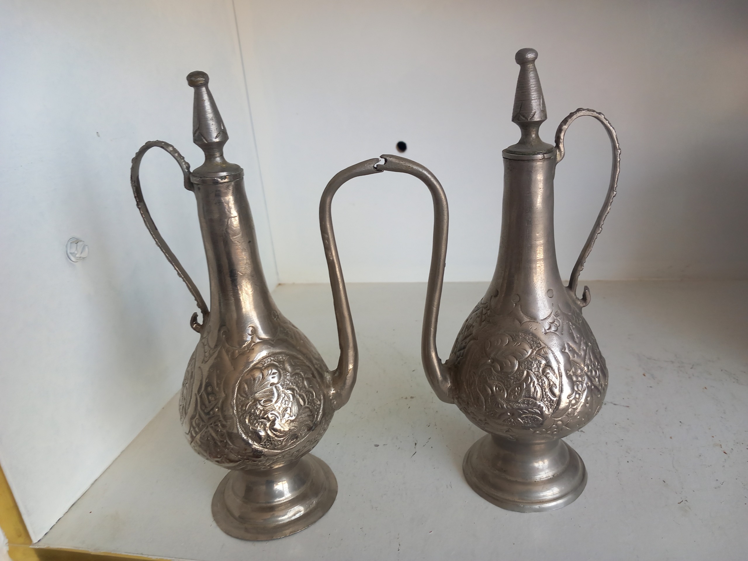 جفت گلاب پاش برنجی