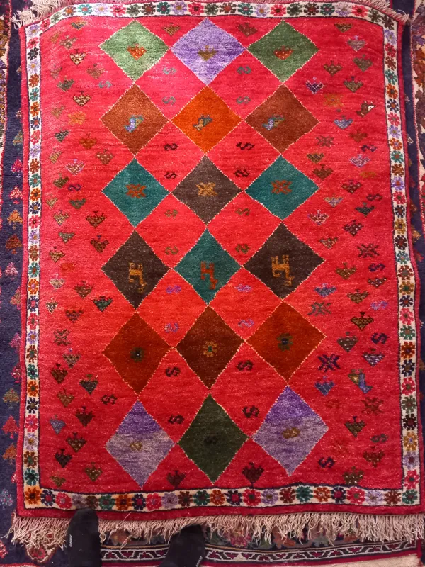 قالیچه دستباف پشمی