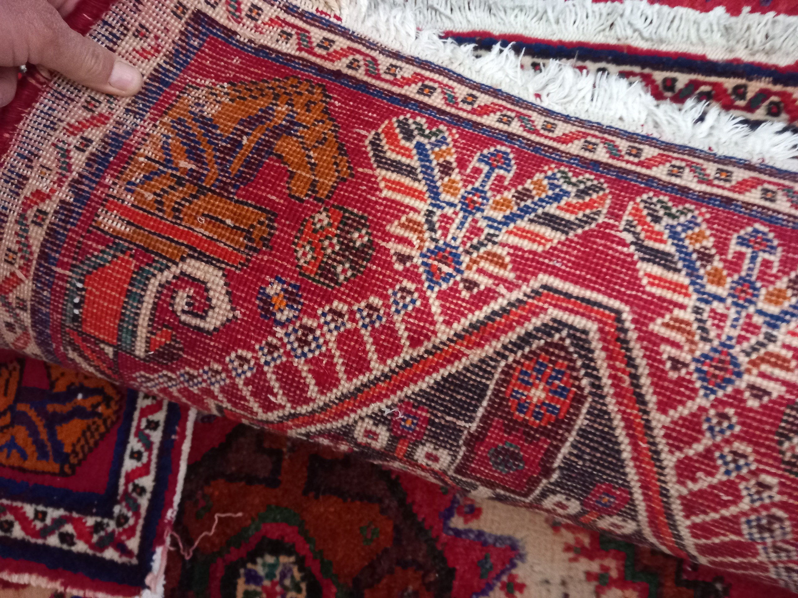 پادری دستباف قدیمی