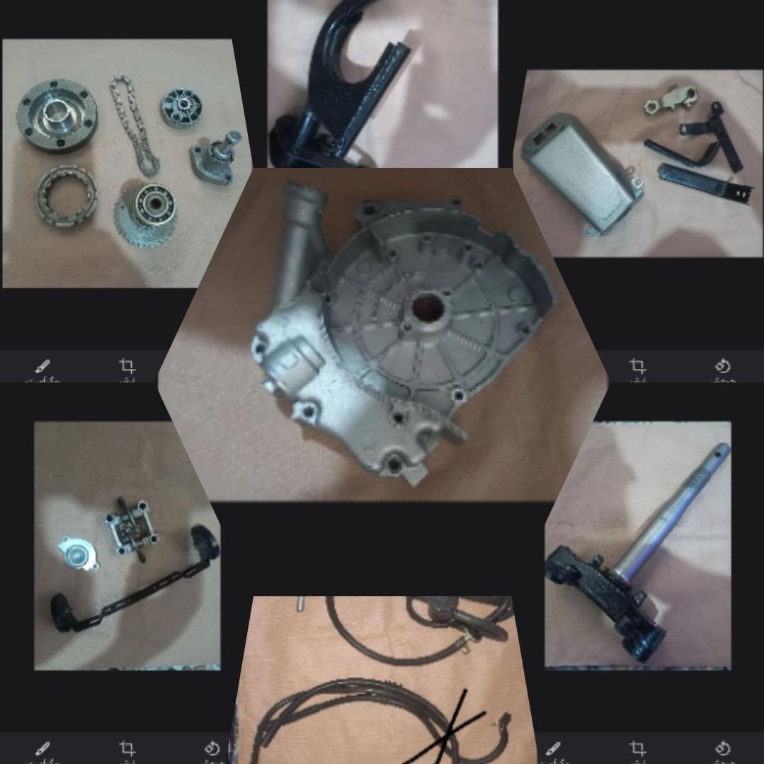 لوازم و قطعات موتور طرح کیلیک150