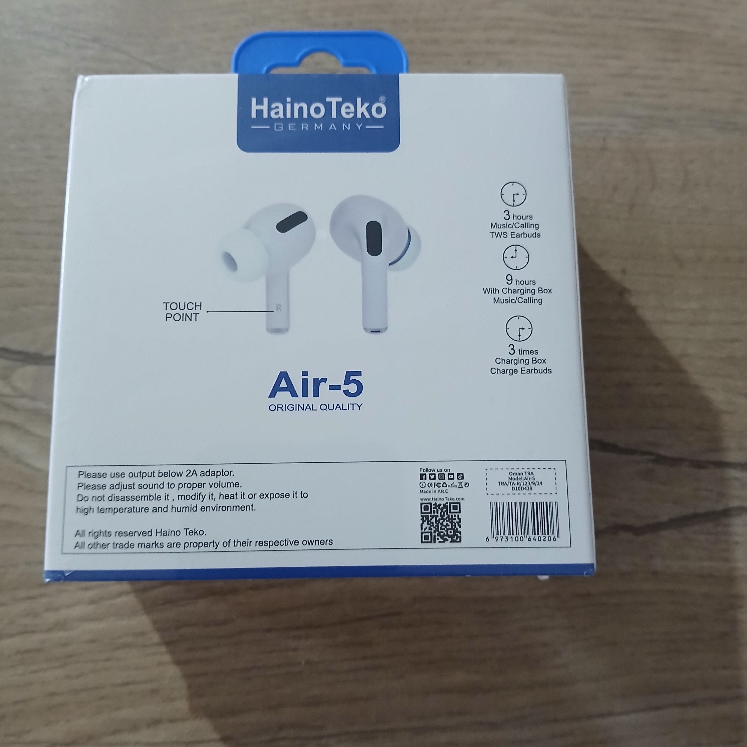 هدفون بی سیم هاینو تکو مدل Air-5