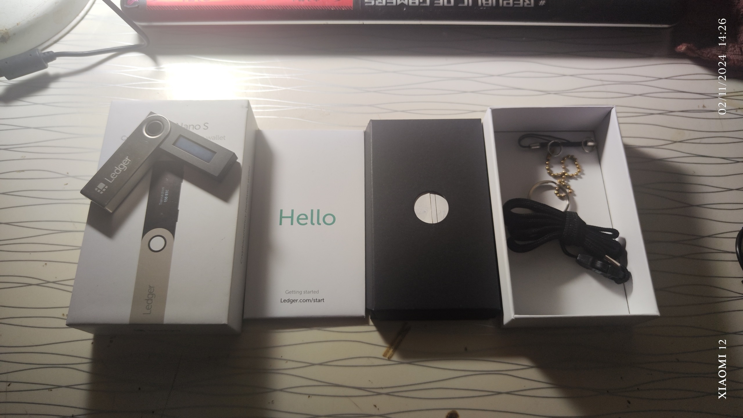 ولت سخت افزاری Ledger Nano s