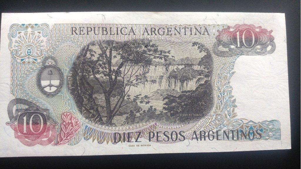 اسکناس 10 پزو، ارز رسمی کشور آرژانتین