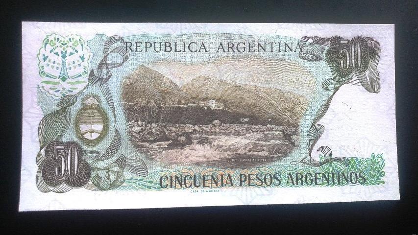 اسکناس 50 پزو، ارز رسمی کشور آرژانتین
