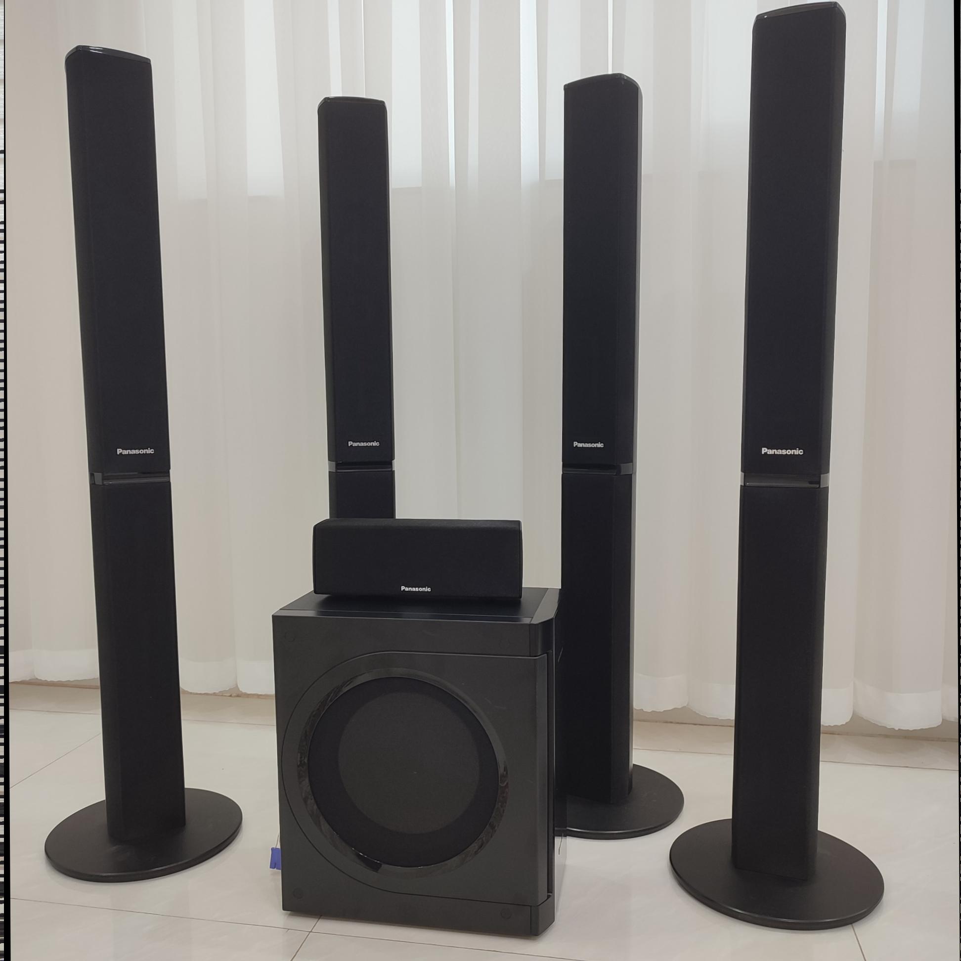 سینما خانگی پاناسونیک 1250 وات 6 تیکه بدون امپلی