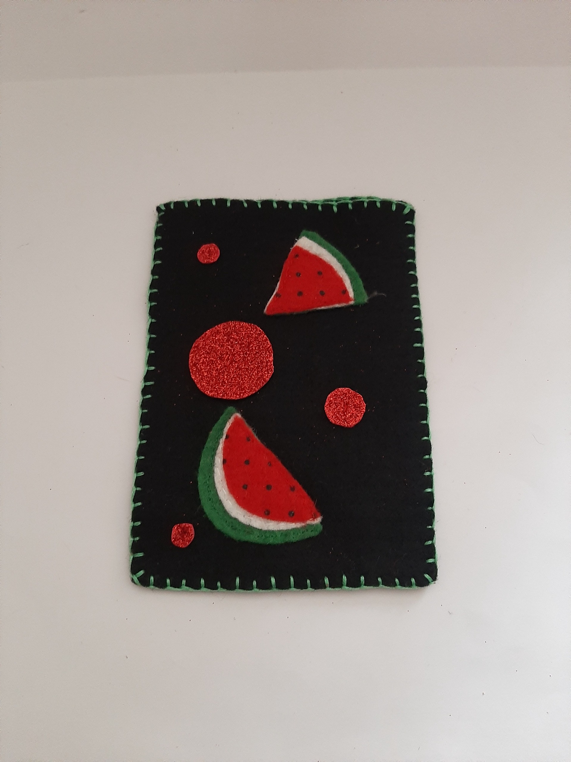 کیسه هدیه دورو نمدی ( یک عدد )