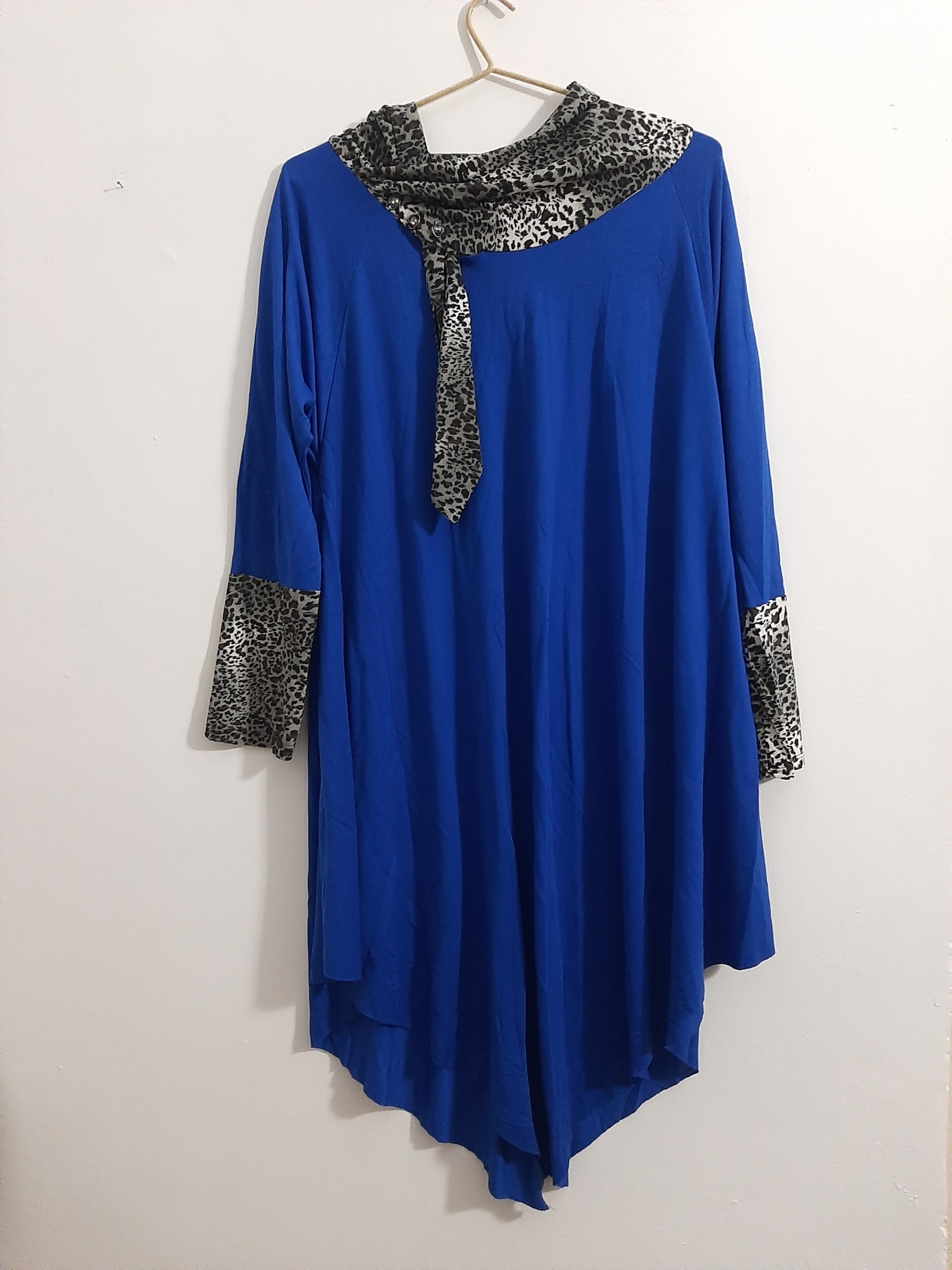 مانتو ( رنگ آبی )