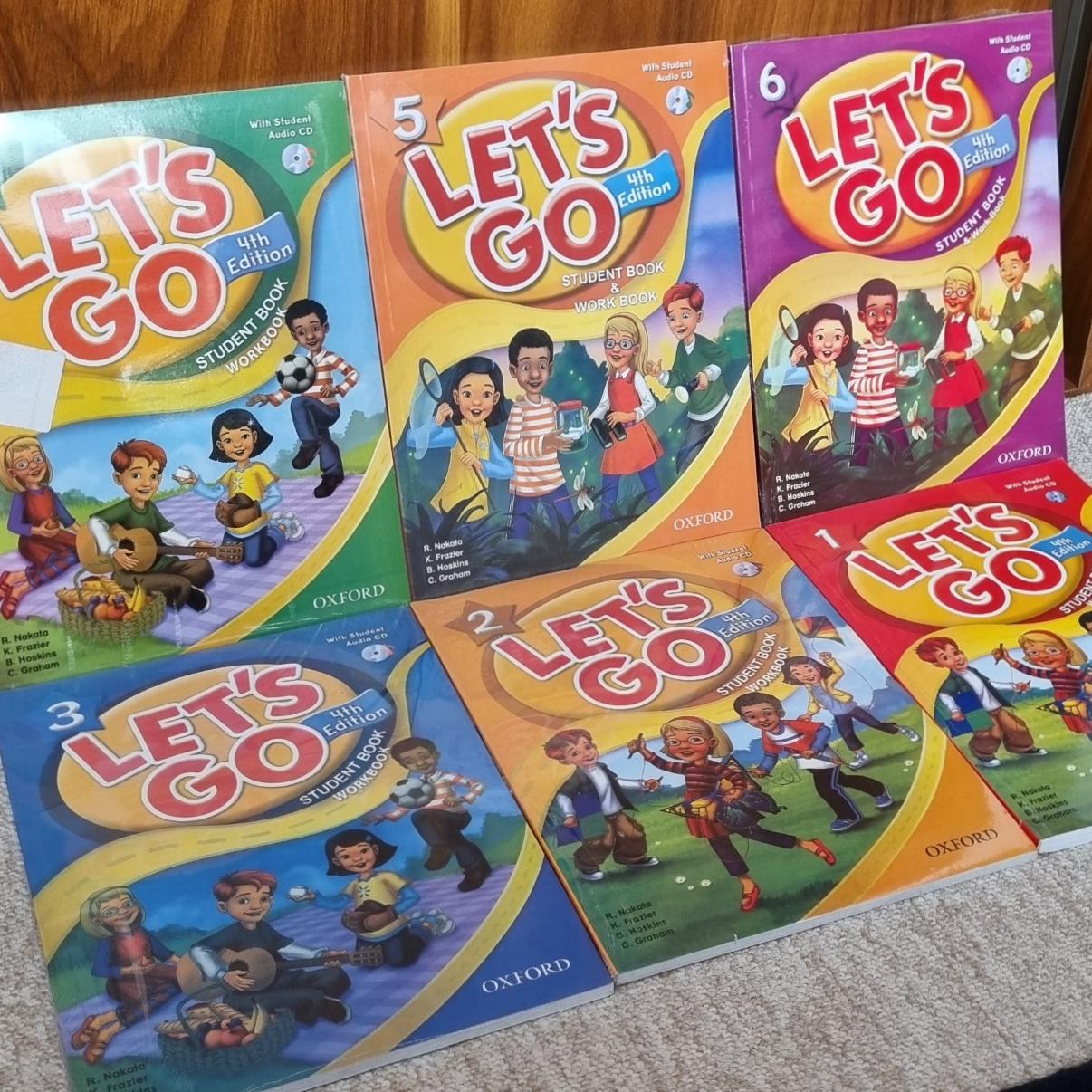 کتاب آموزش زبان انگلیسی lets go