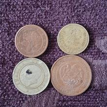 4 عدد سکه زیبای کلکسیونی ش 3