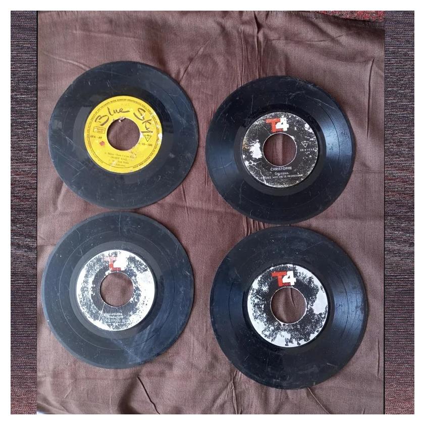 4 صفحه گرام قدیمی خارجی