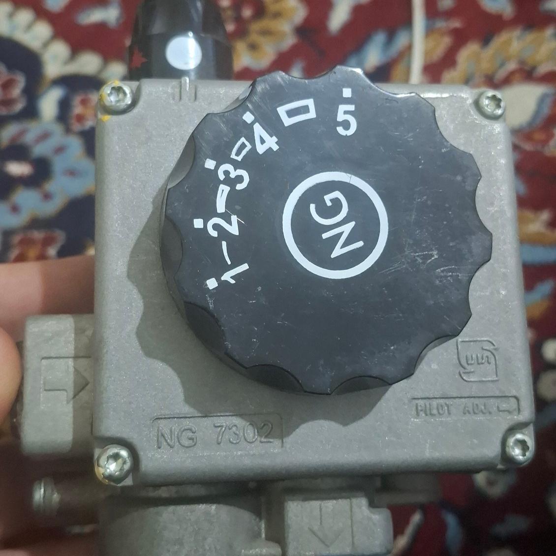 شیر کنترل آبگرمکن گازی مخزنی