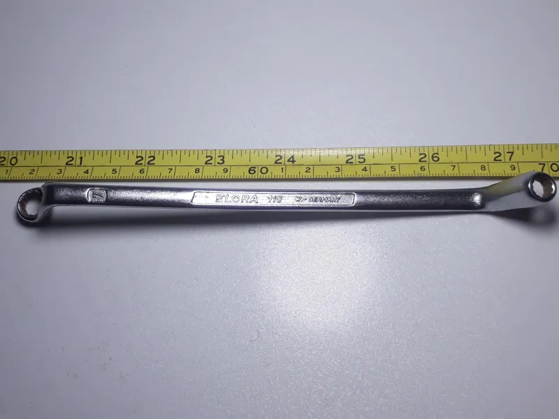 آچار رینگی سایز 6 - 7 الورا آلمان غربی(توضیحات)