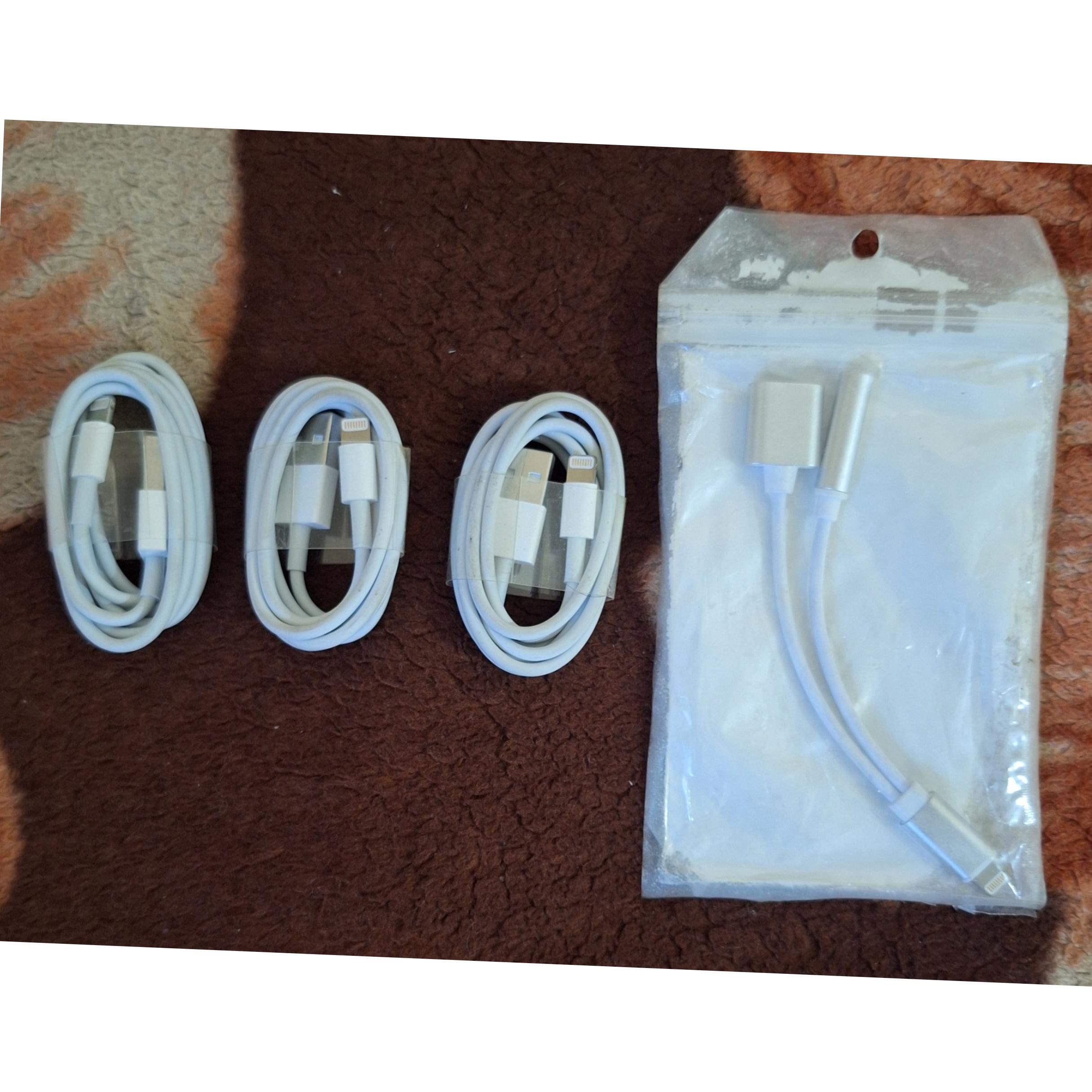 4 عدد کابل آیفون دونه150 باارسال رایگان