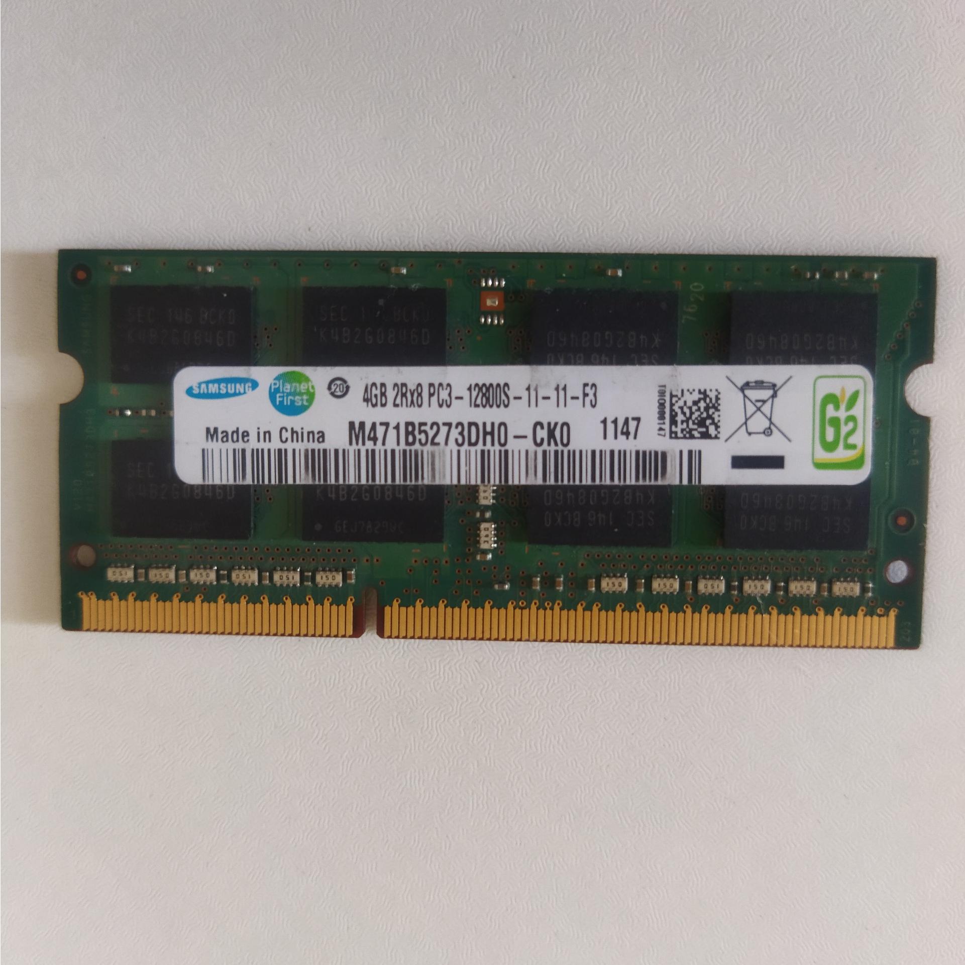 رم لپ تاپی DDR3 ظرفیت 4g سامسونگ