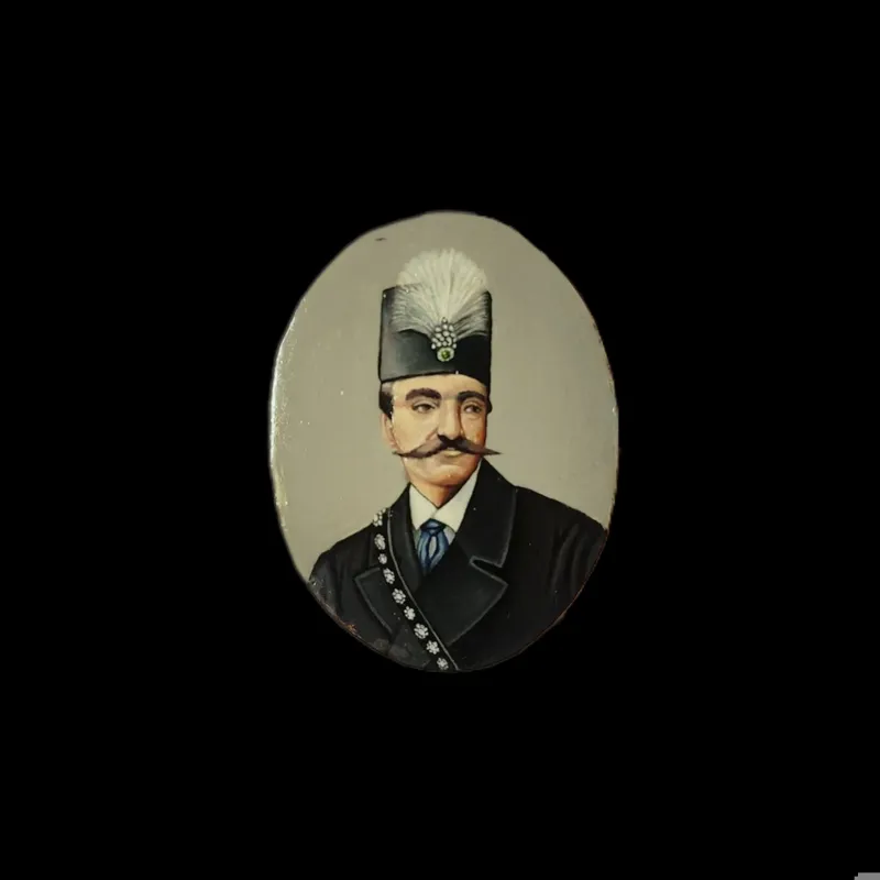نقاشی ناصرالدین شاه