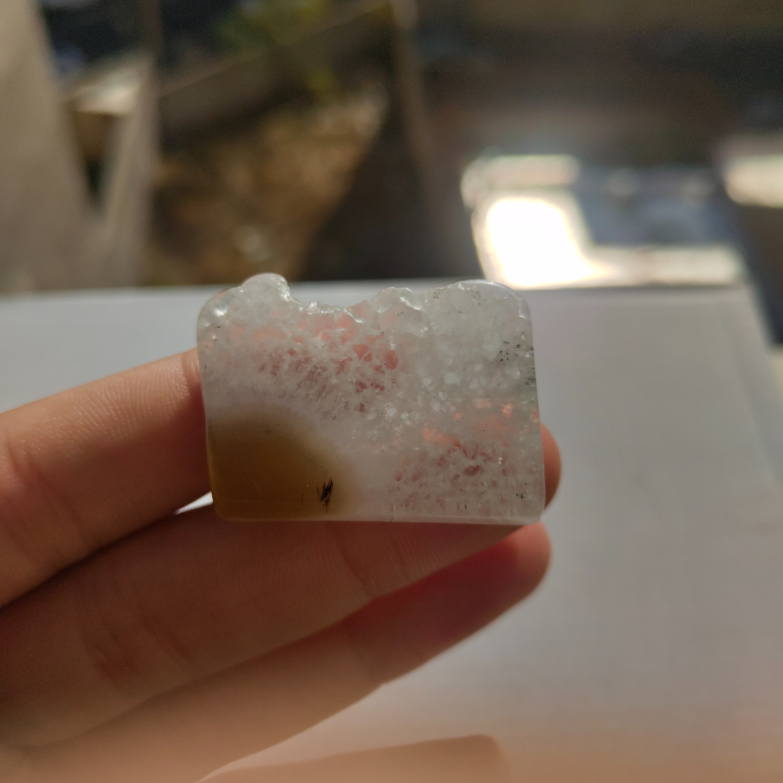 اسلایس کوارتز با عقیق